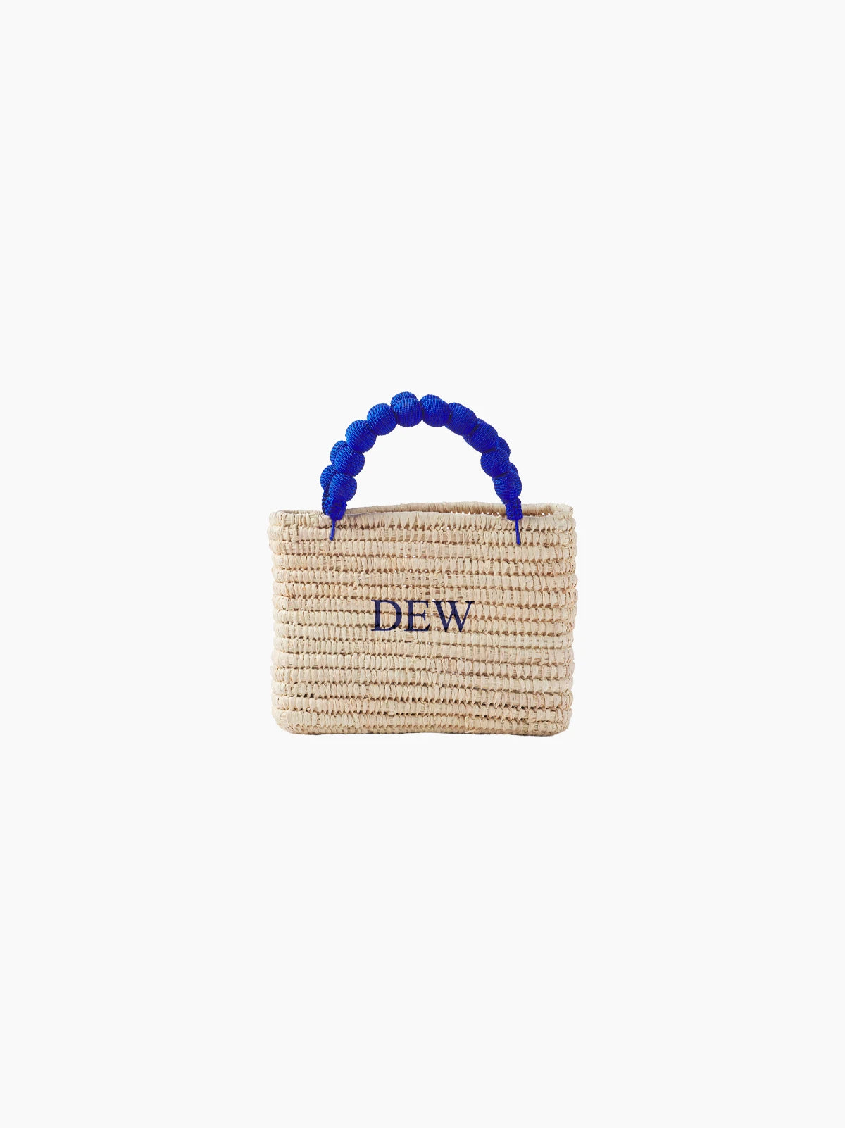 Blue Mini Basket Bag