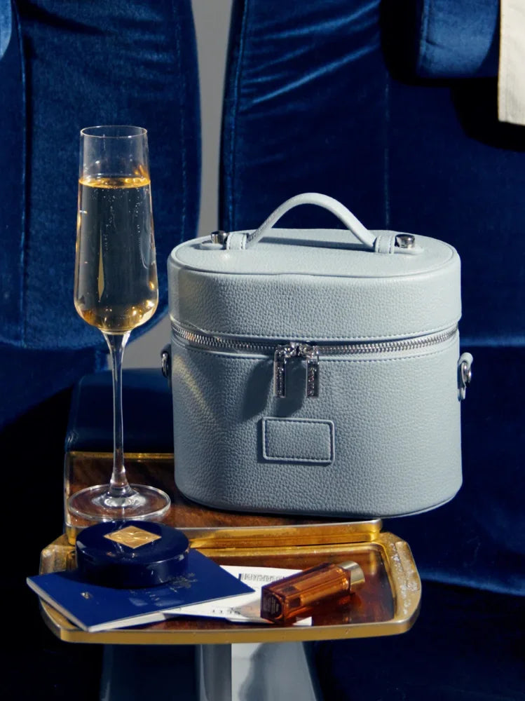 Personalised Oval Vanity Case