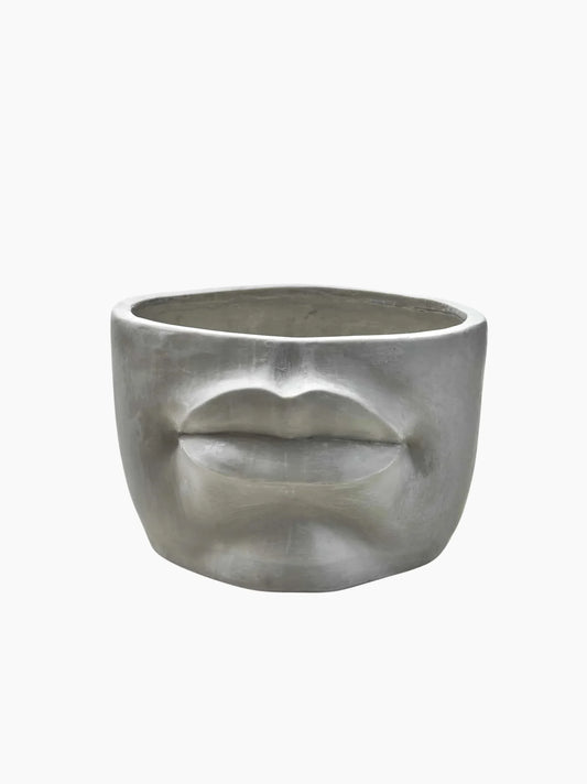 La Bocca Stone Lips Decorative Bowl