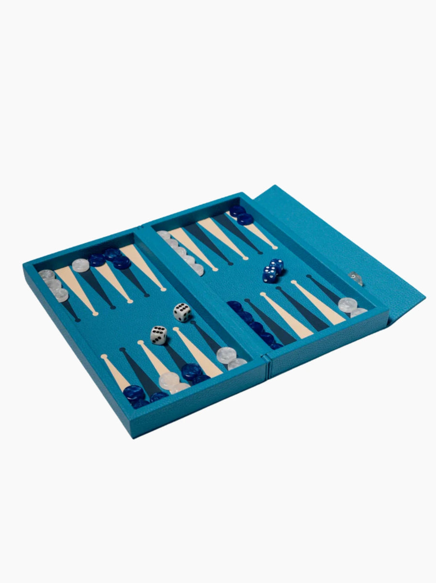 Leather Booklet Backgammon