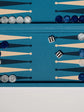 Leather Booklet Backgammon
