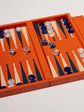 Leather Booklet Backgammon