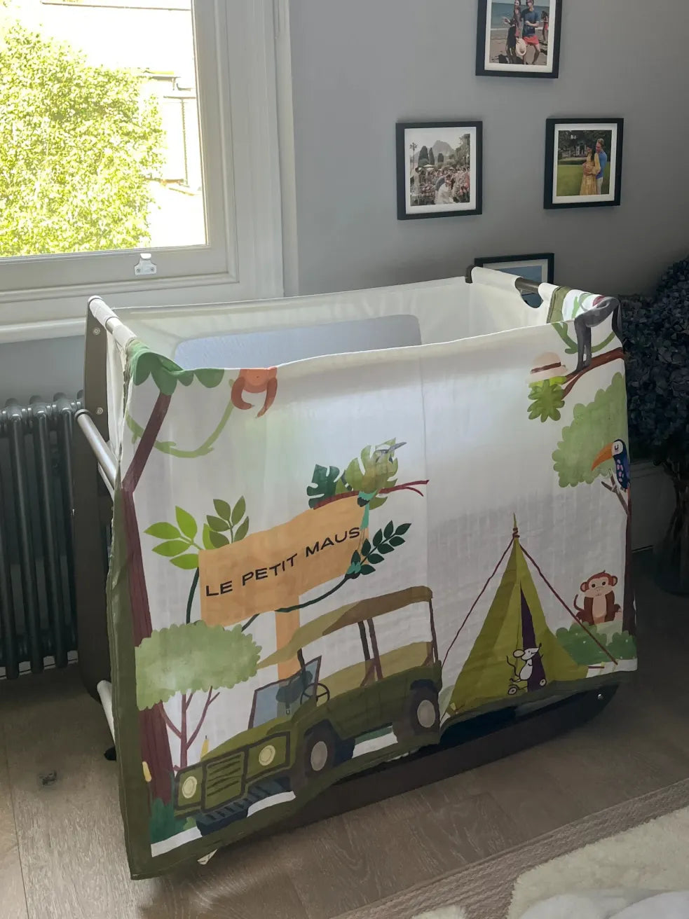 Born To Be An Adventurer Baby Swaddle