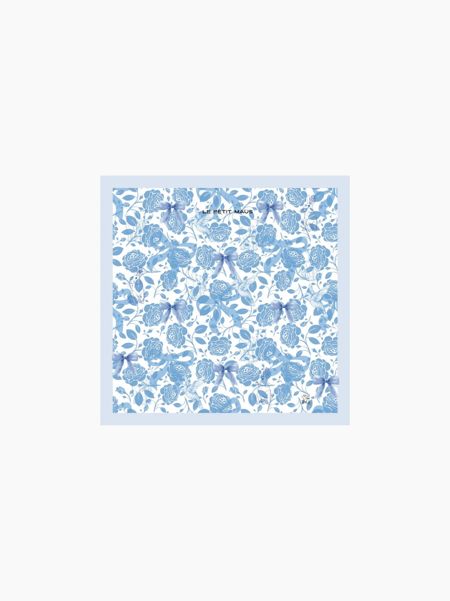 Born To Be Whimsical Blue Baby Swaddle