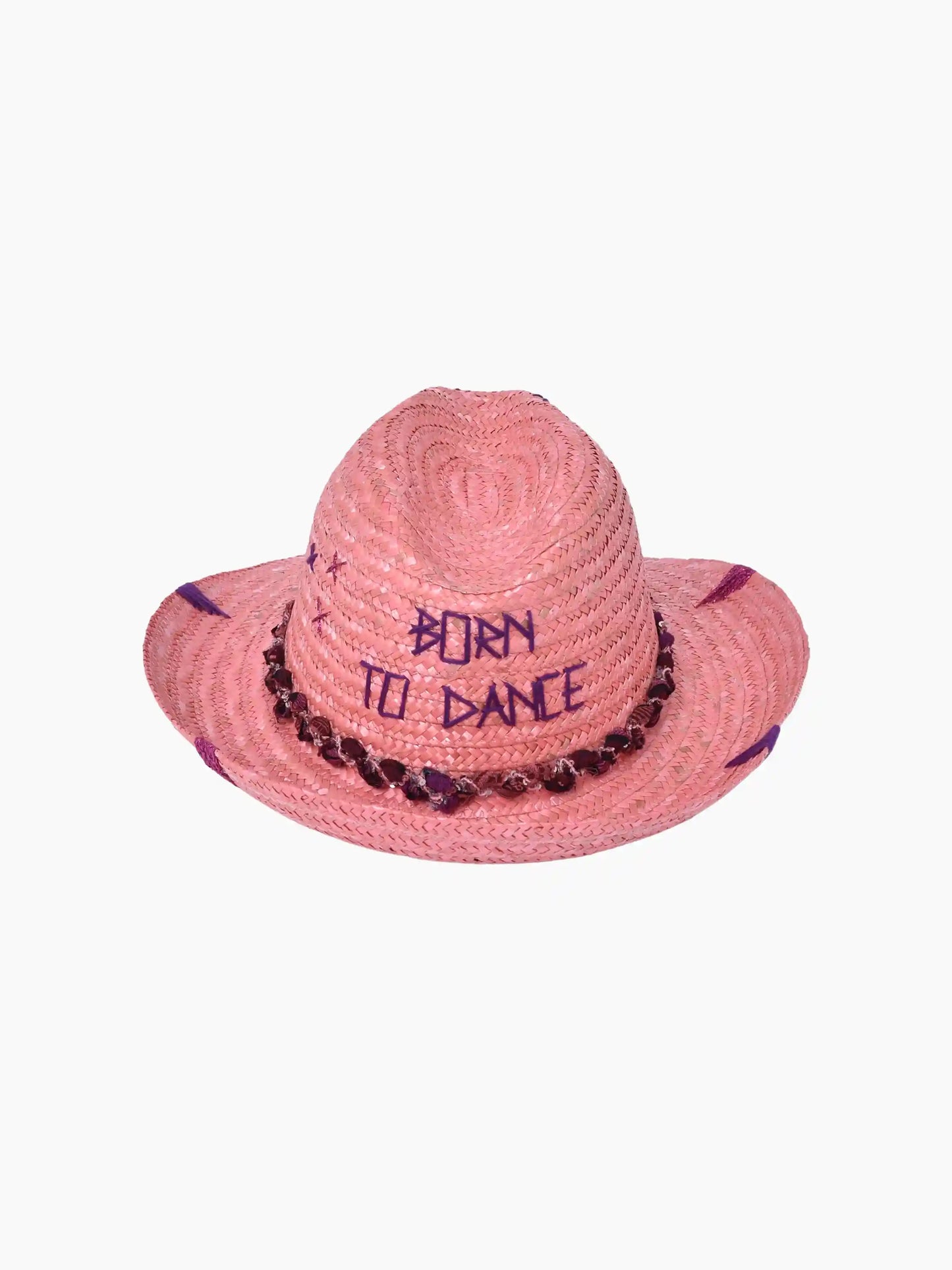 Born To Dance Straw Hat