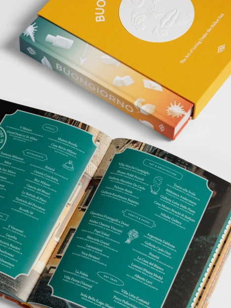 Buongiorno The Art of Living Under the Italian Sun Book