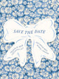 Bow Save The Date Wedding Cards