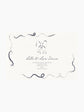 Bow Save The Date Wedding Cards
