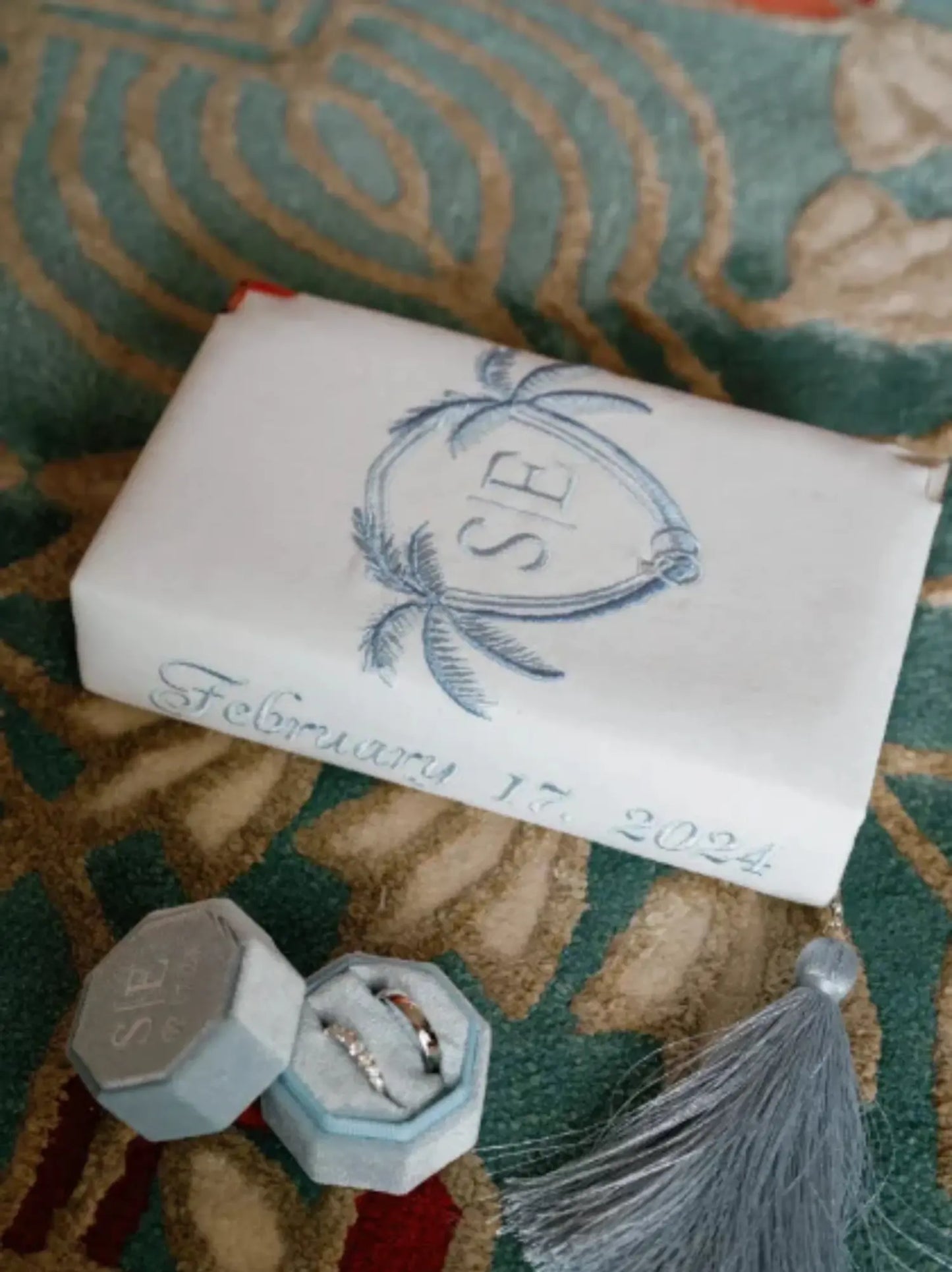 Bridal Embroidered Clutch