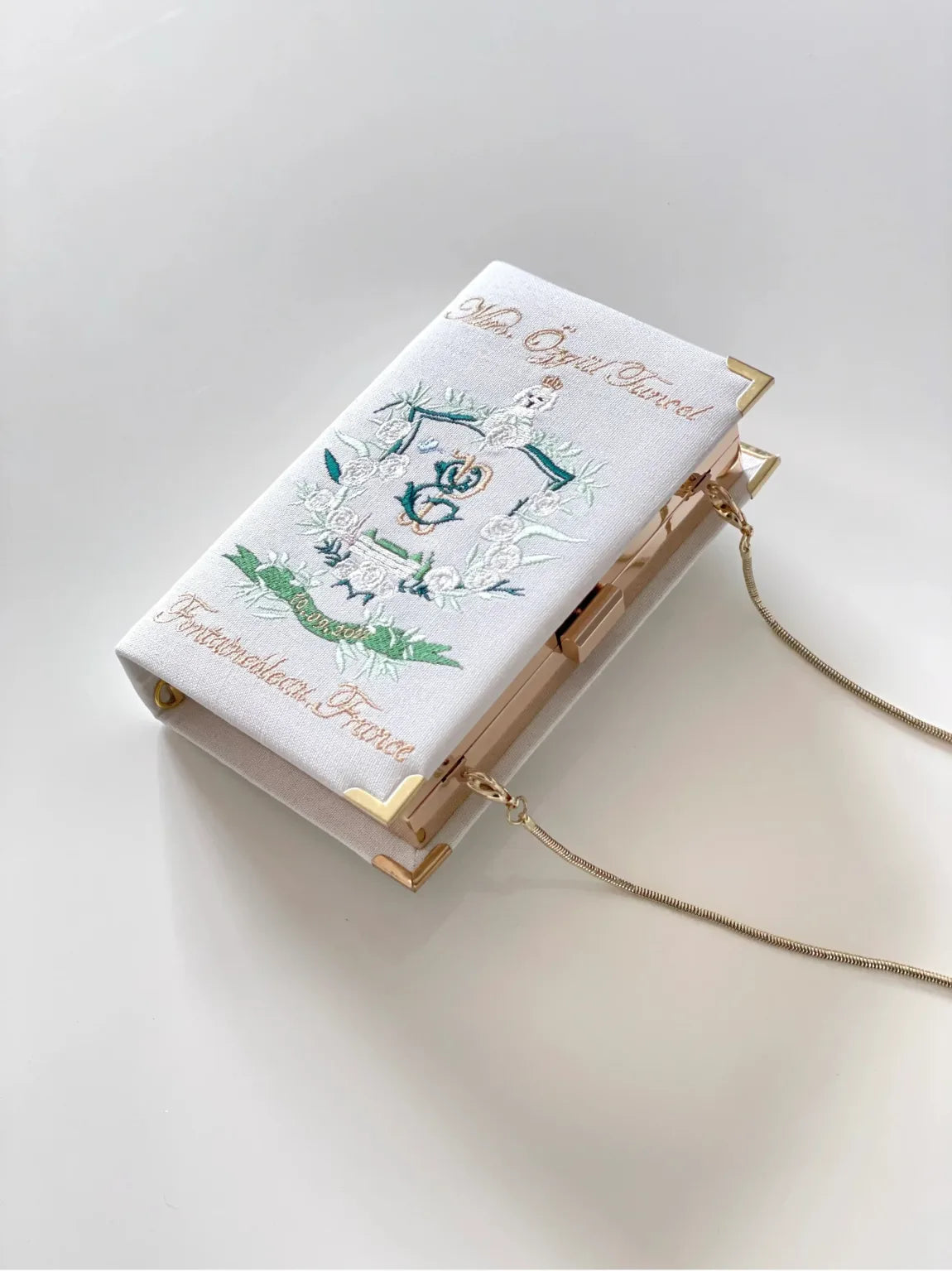 Bridal Embroidered Clutch