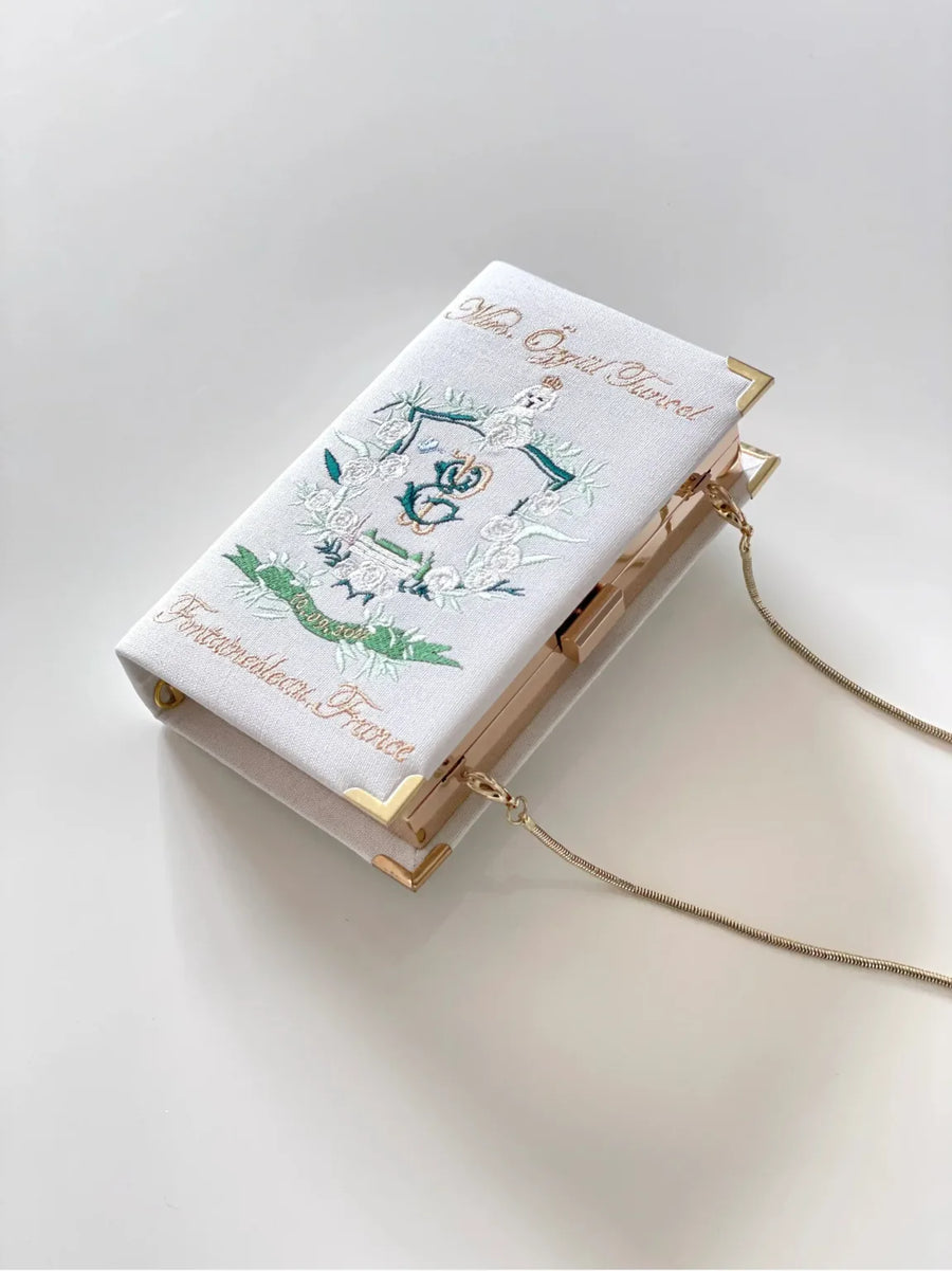 Bridal Embroidered Clutch