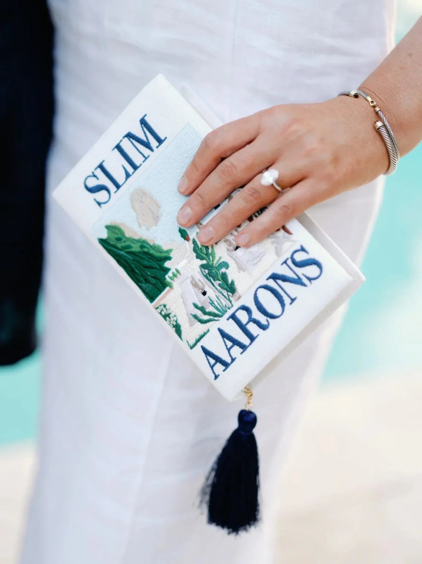 Bridal Embroidered Clutch