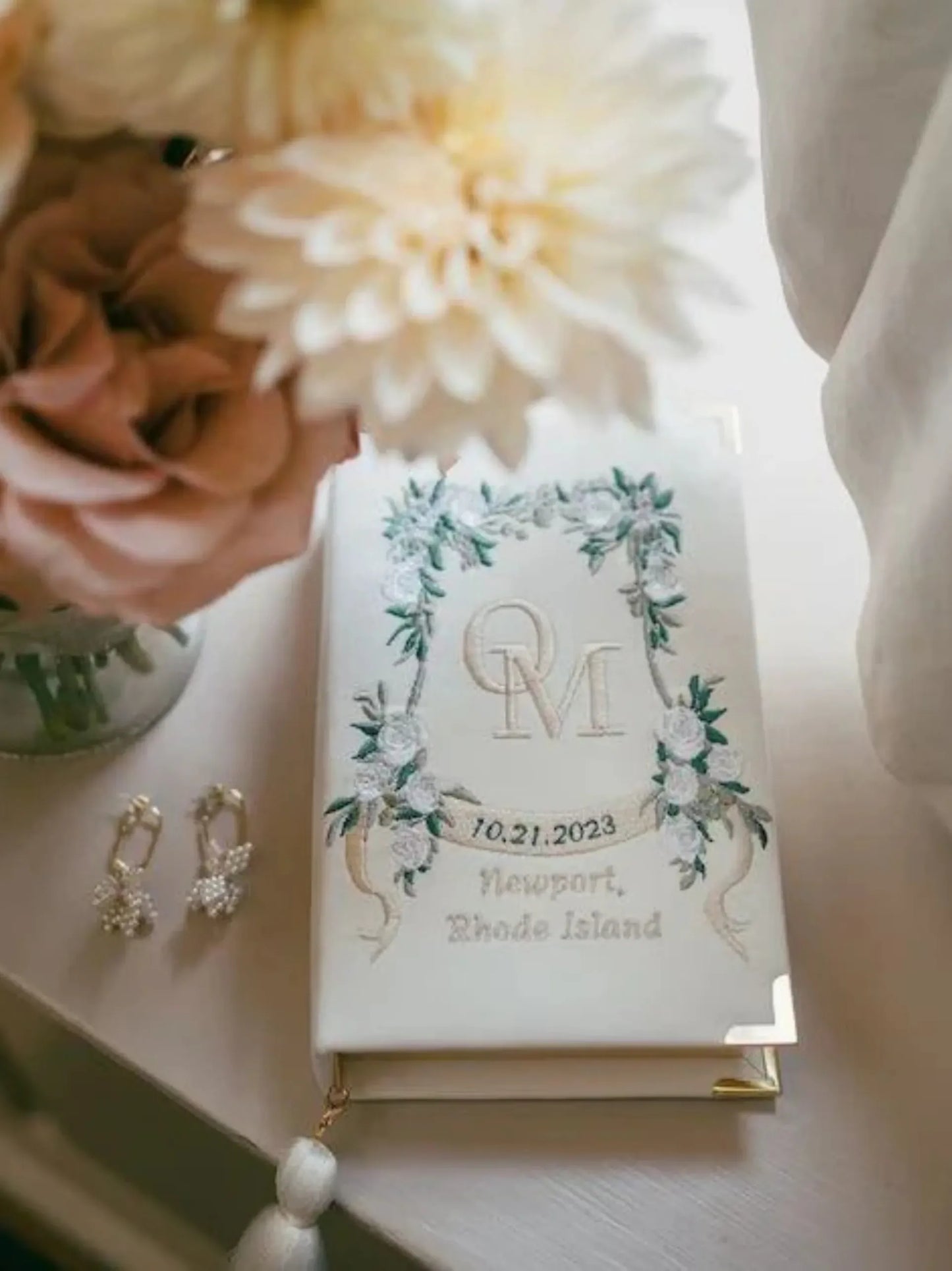 Bridal Embroidered Clutch