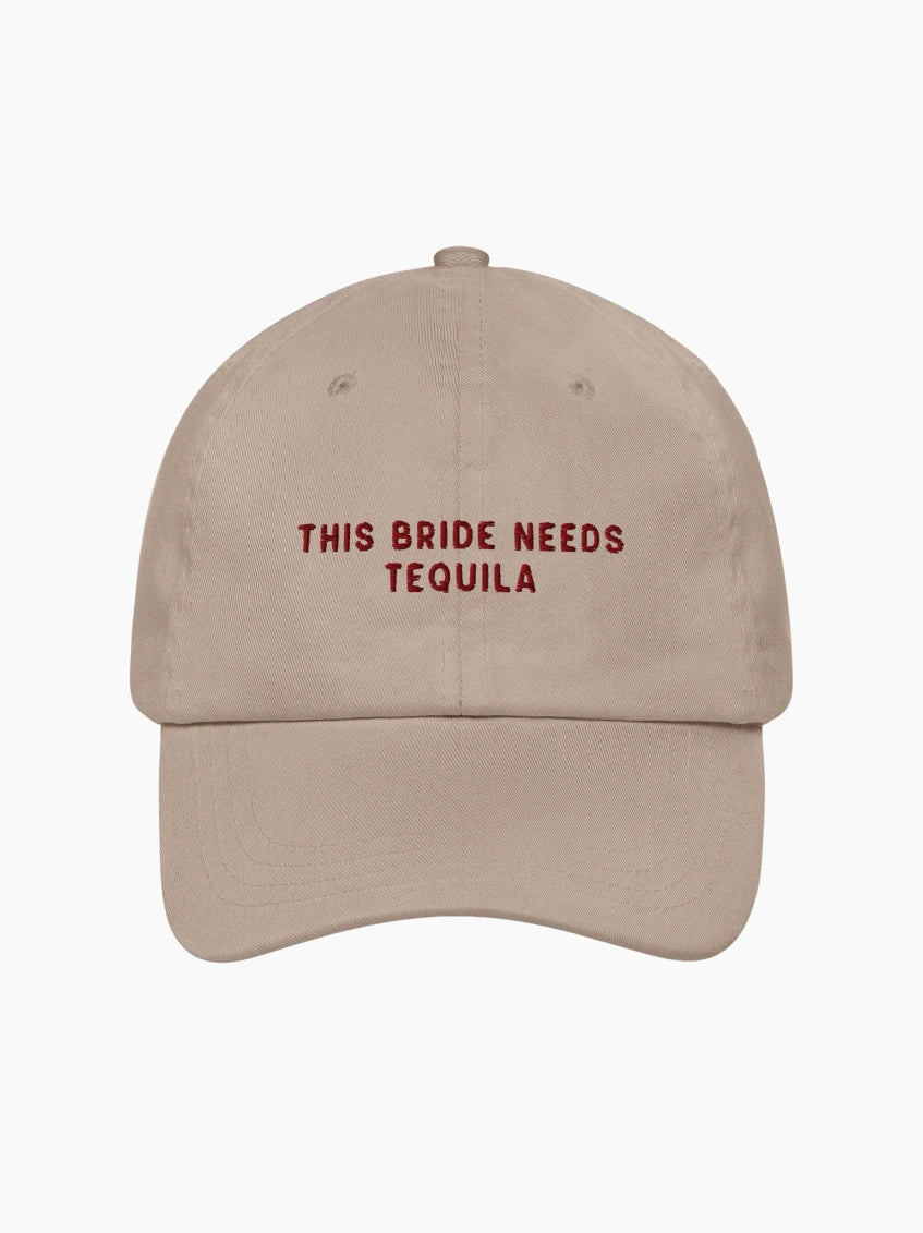 This Bride Needs A Drink Cap
