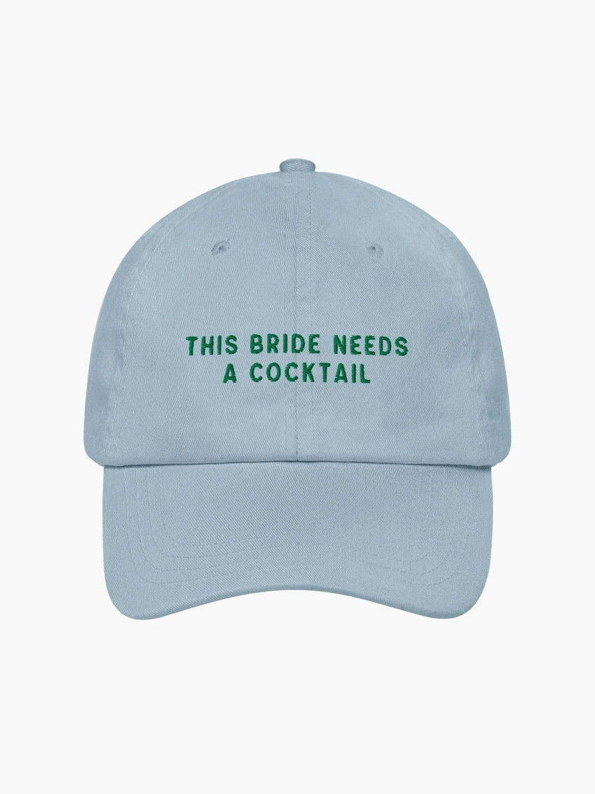This Bride Needs A Drink Cap
