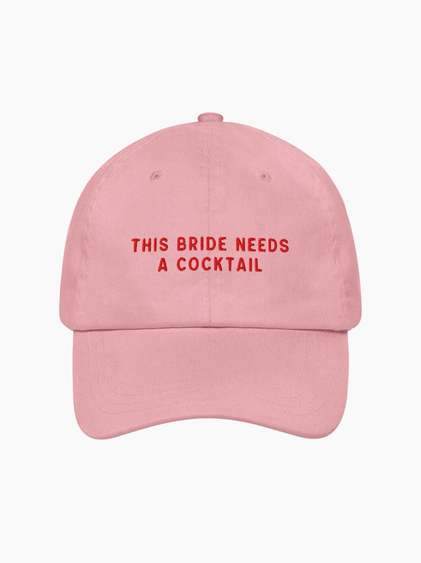 This Bride Needs A Drink Cap