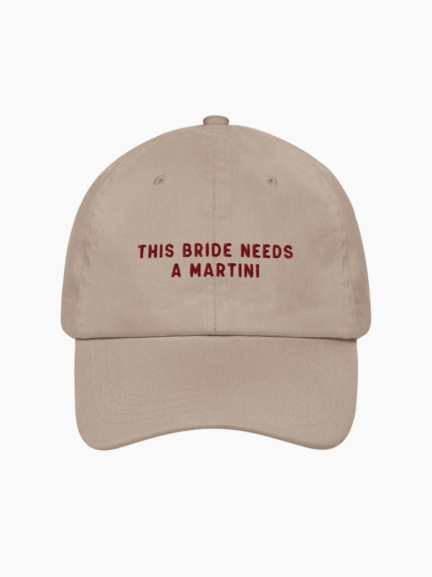 This Bride Needs A Drink Cap
