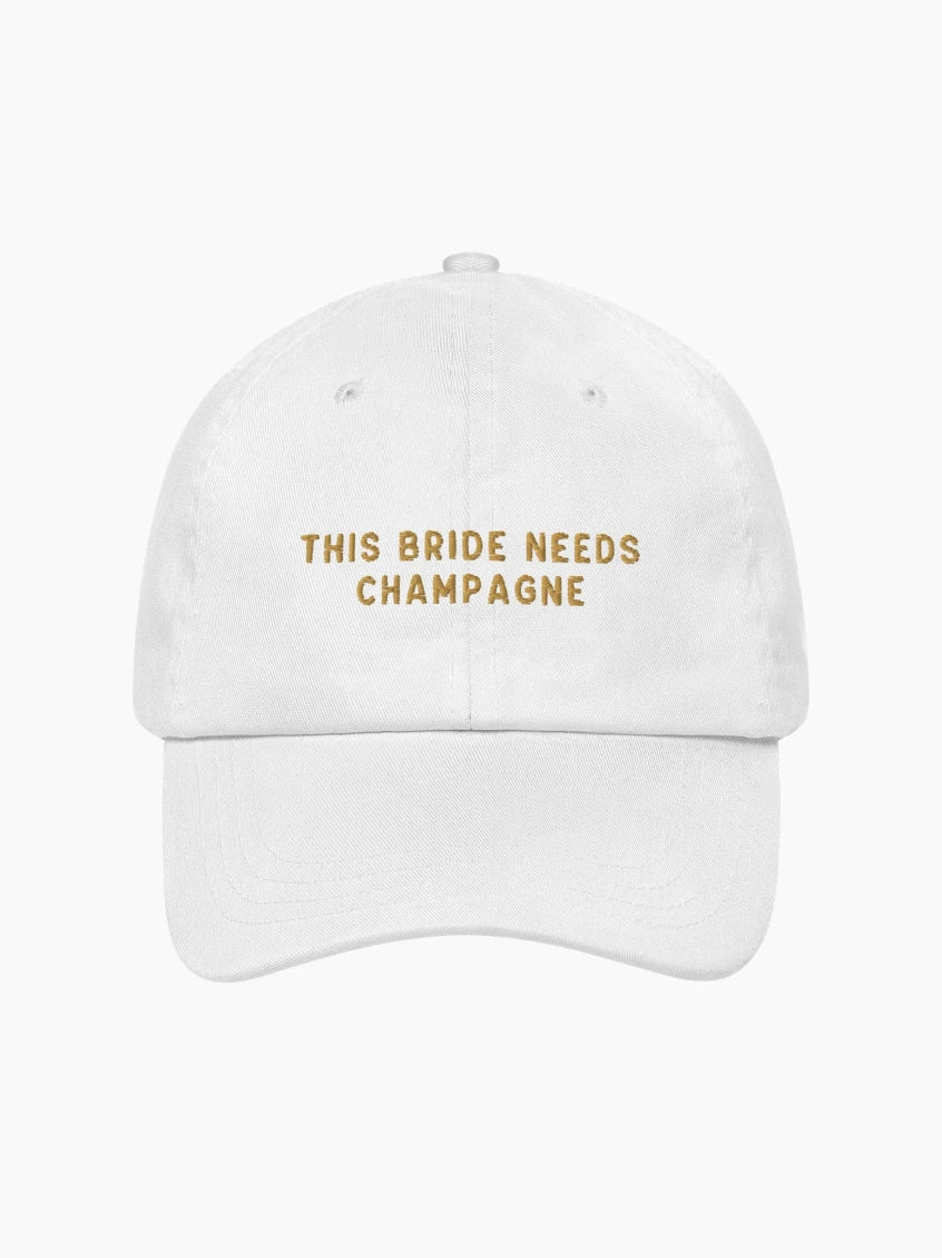 This Bride Needs A Drink Cap