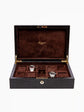 Brown Brompton Leather Ten-Piece Watch Box