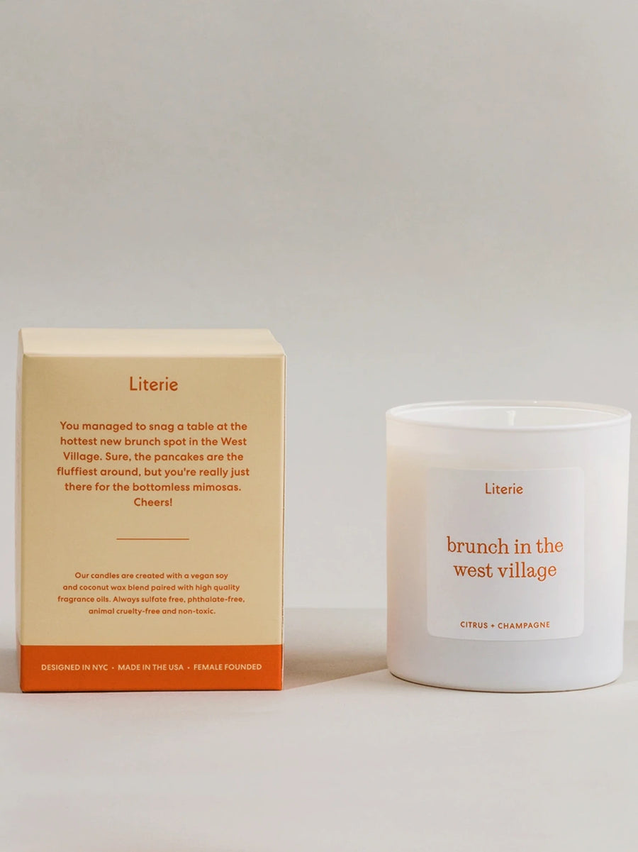 Brunch In The West Village Candle