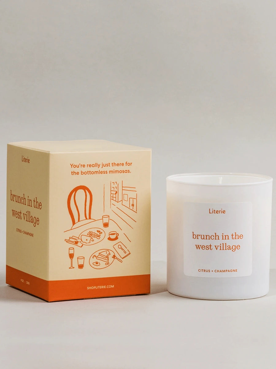 Brunch In The West Village Candle