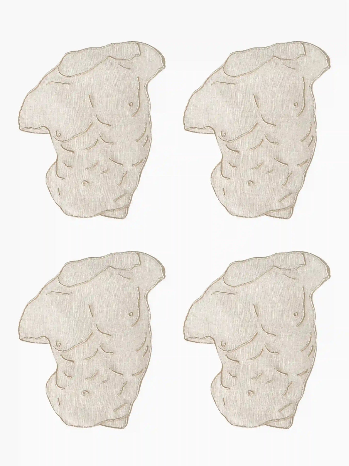 Bust Cocktail Napkins Set