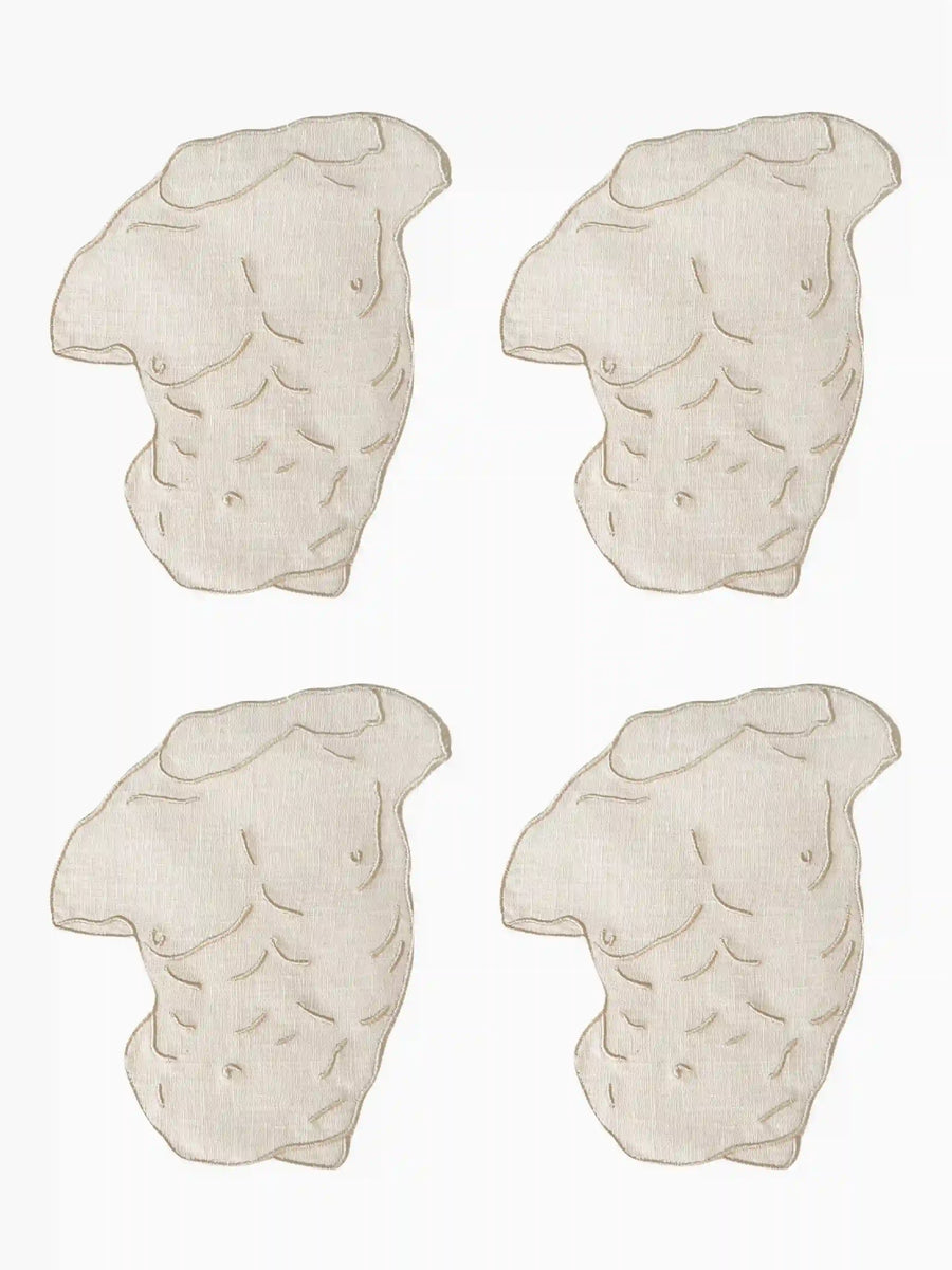 Bust Cocktail Napkins Set