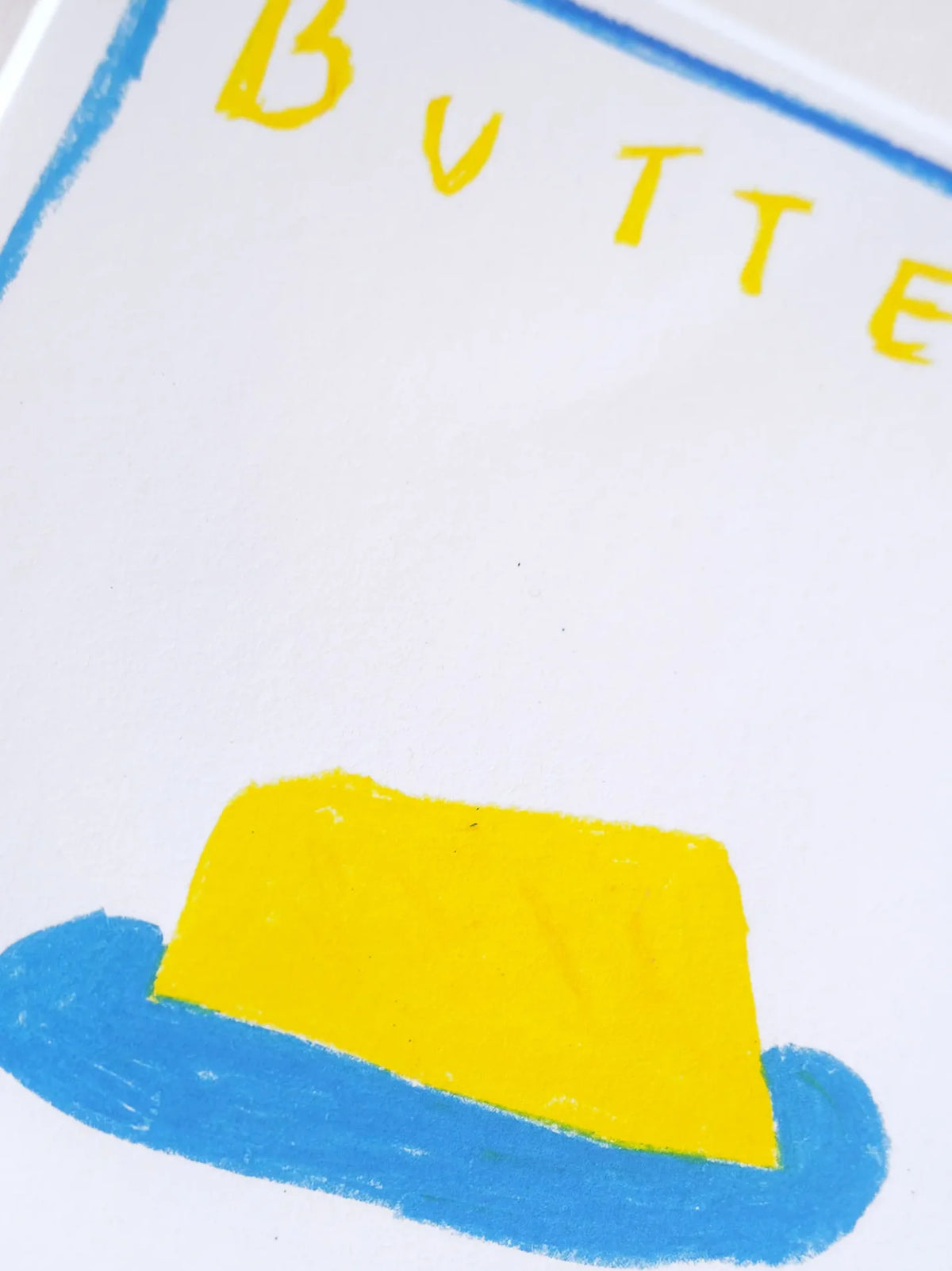 Butter Please Art Print