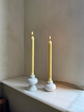 Butter Boy Yellow Dinner Candles Set of 2