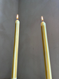 Butter Boy Yellow Dinner Candles Set of 2