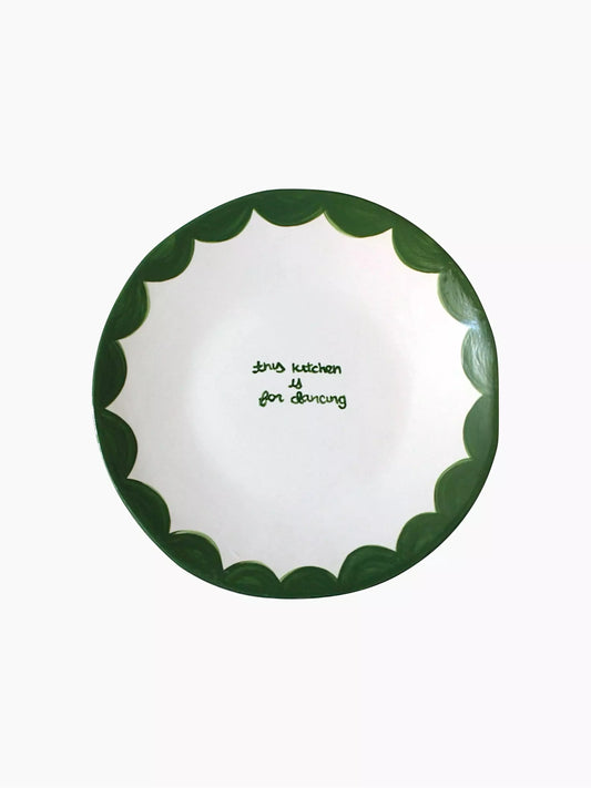 This Kitchen Is For Dancing Dessert Plates Set of 2