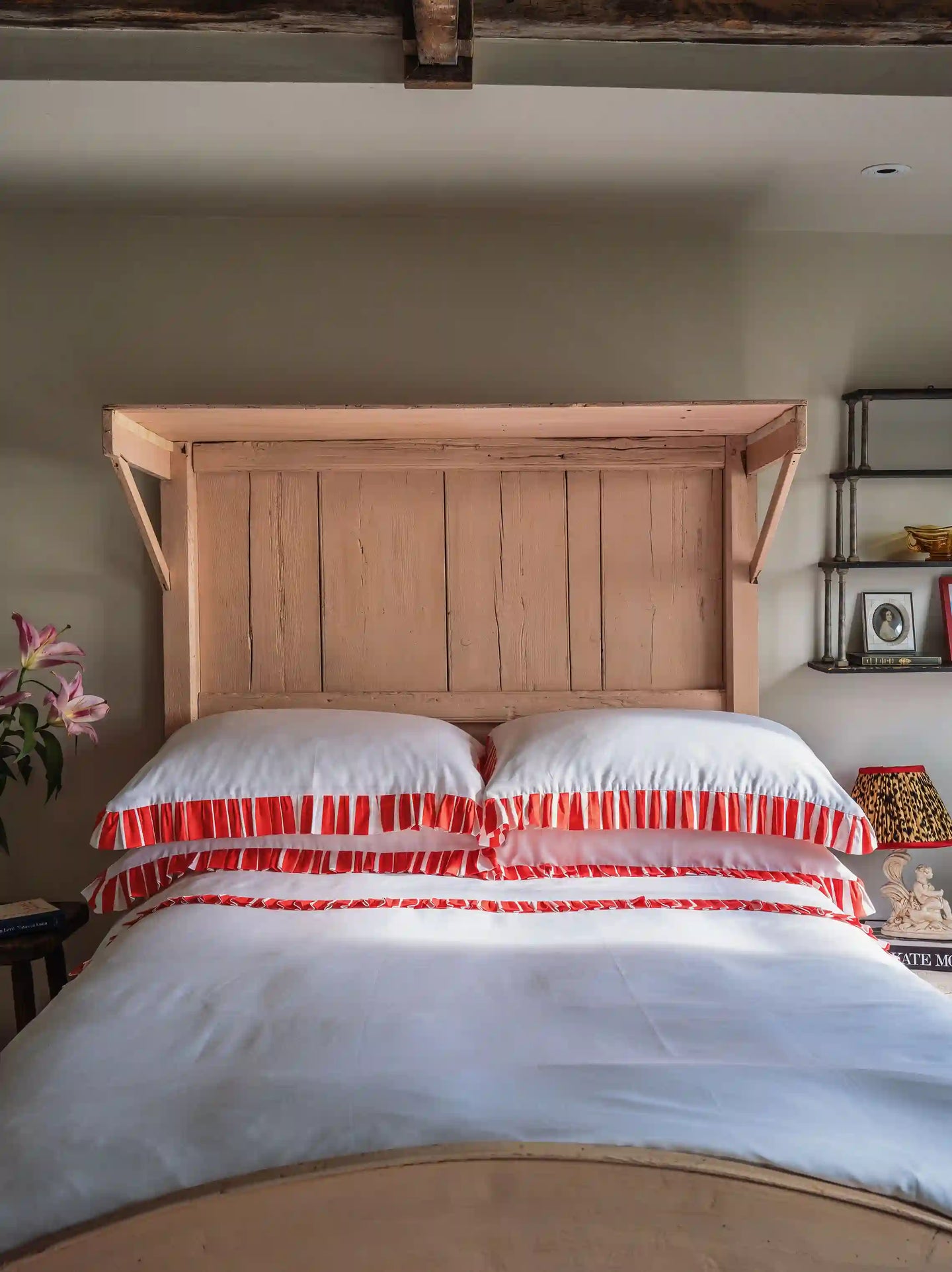 Personalised Candy Cane Bed Set