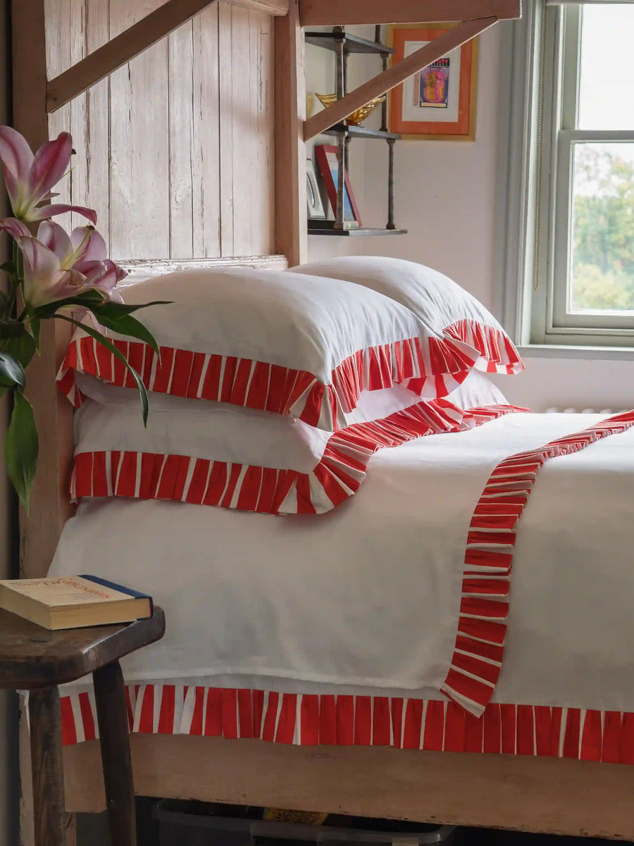 Personalised Candy Cane Bed Set