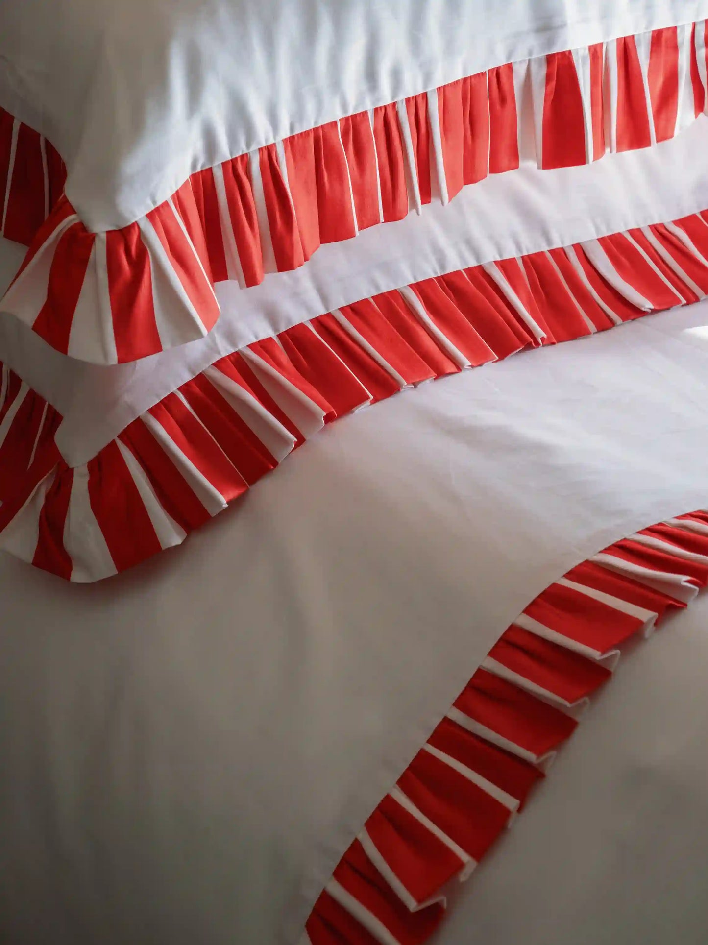 Personalised Candy Cane Bed Set