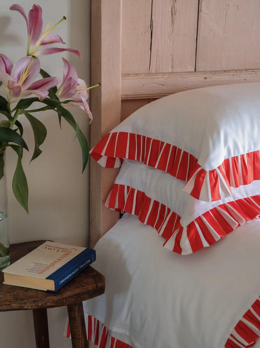 Personalised Candy Cane Bed Set