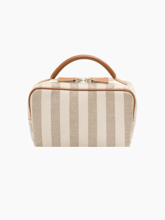 Capri Striped Wash Bag