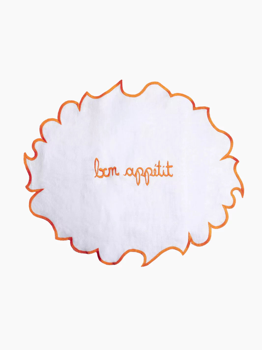 Wavy Bon Appetit Placemats Set of 4