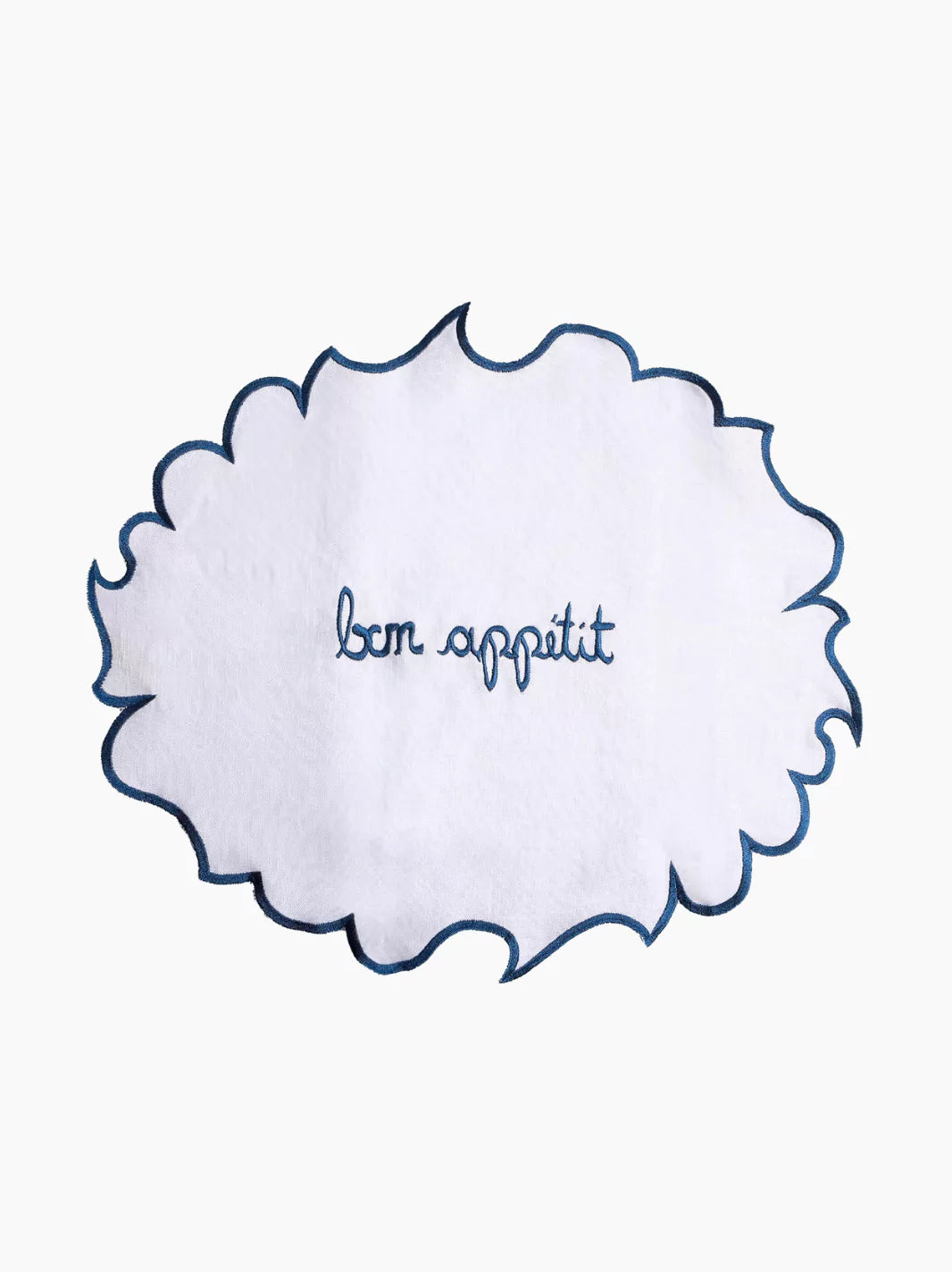 Wavy Bon Appetit Placemats Set of 4