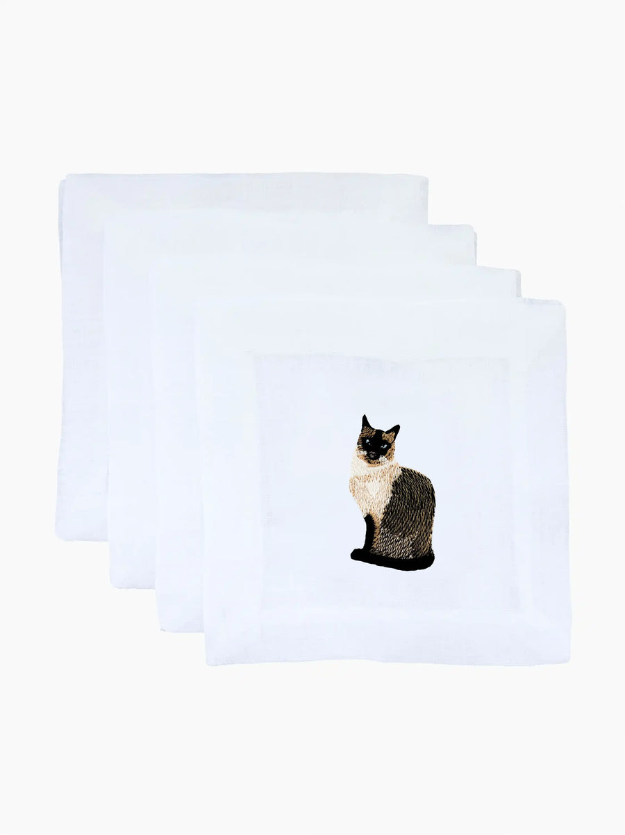 Cat Cocktail Napkins