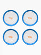 Caviar Bumps Plates Set of 4