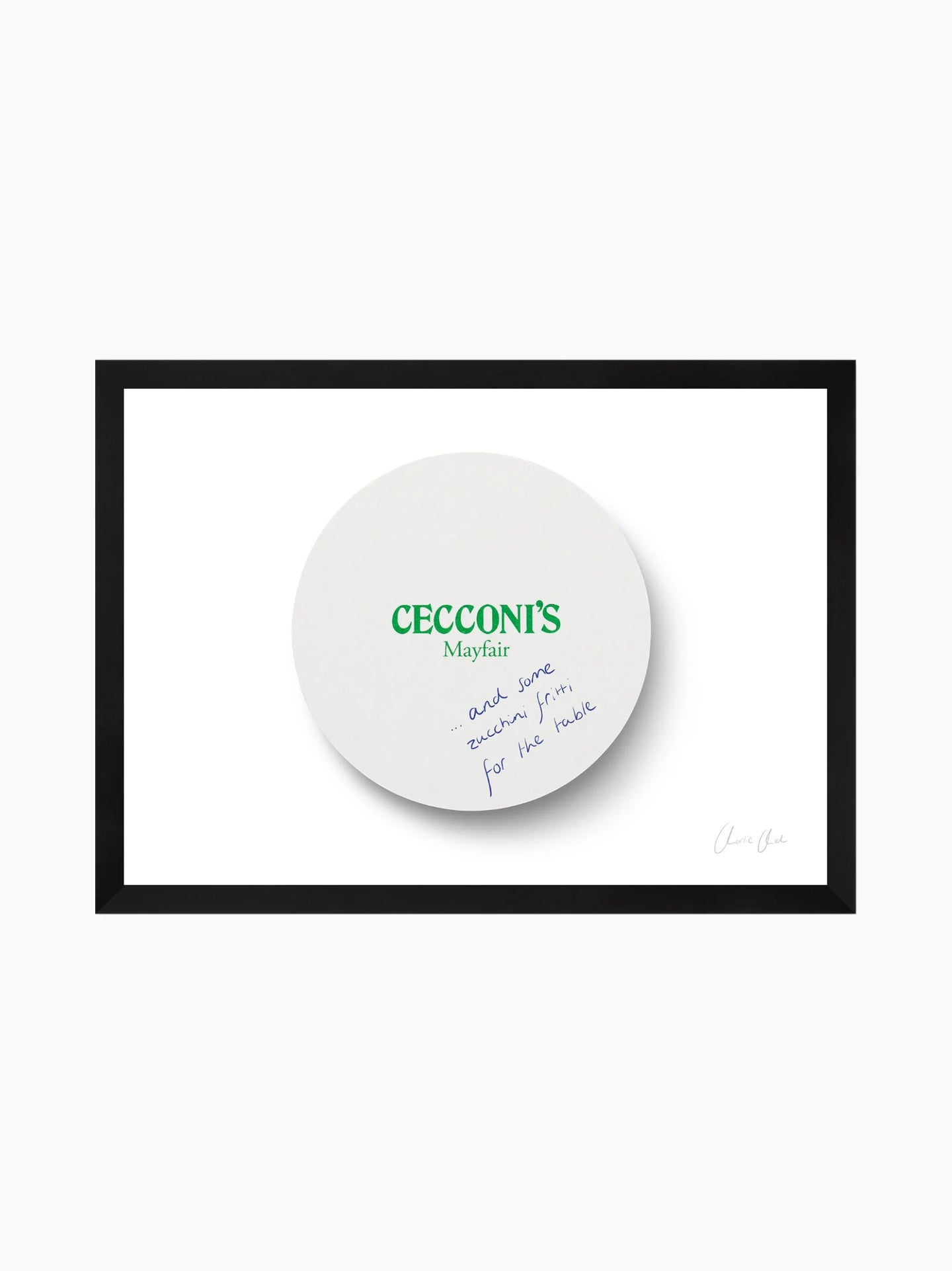 Coaster at Cecconi's Framed Art Print