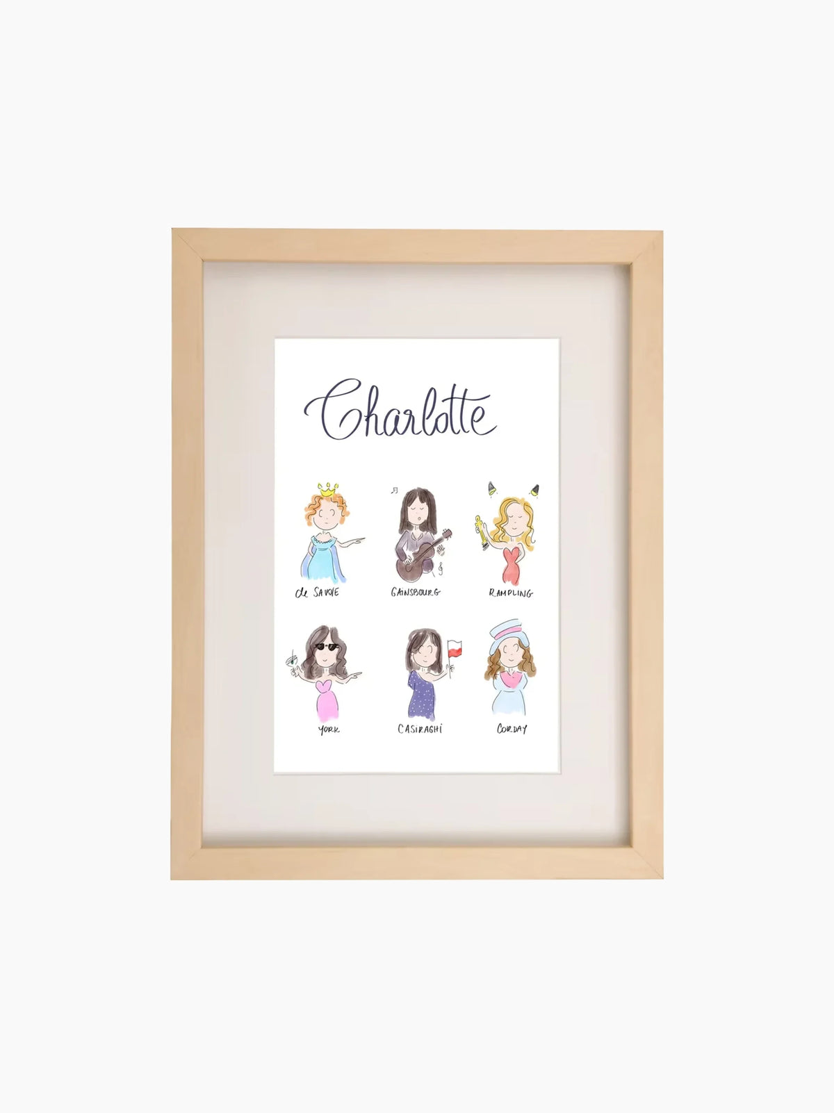 Charlotte Kids Art Print