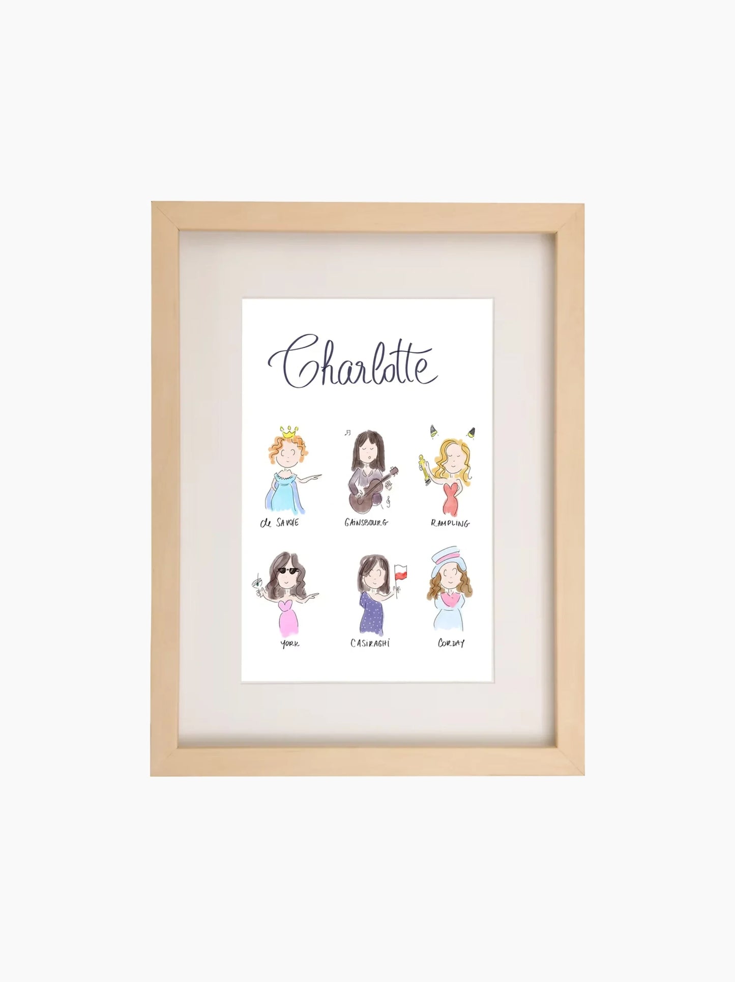 Charlotte Kids Art Print