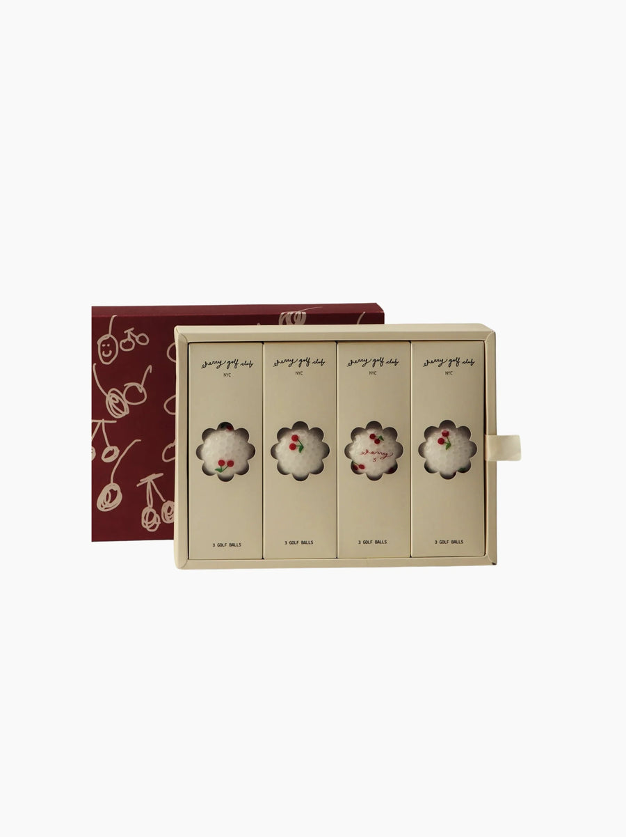 Cherry Motif Golf Ball Set