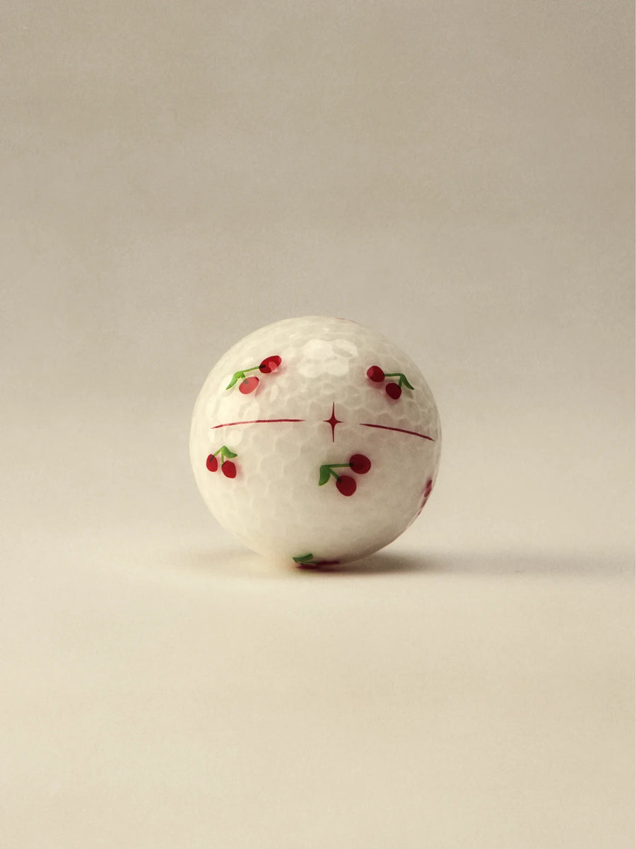 Cherry Motif Golf Ball Set
