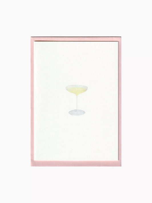 Champagne Coupe Cards Pack of 5