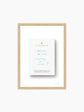 Notepad at Claridge's ii Framed Art Print