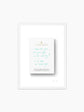 Notepad at Claridge's i Framed Art Print