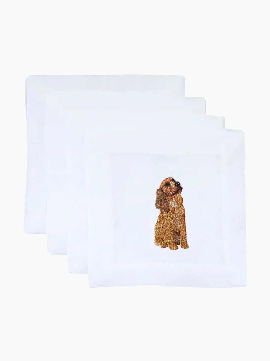 Cocker Spaniel Cocktail Napkins
