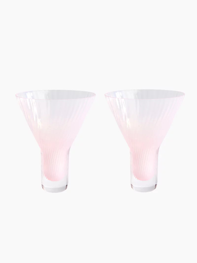 Colourful Cocktail Glasses Set